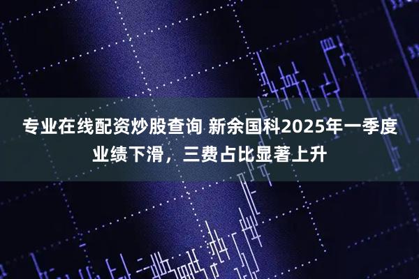 专业在线配资炒股查询 新余国科2025年一季度业绩下滑，三费占比显著上升